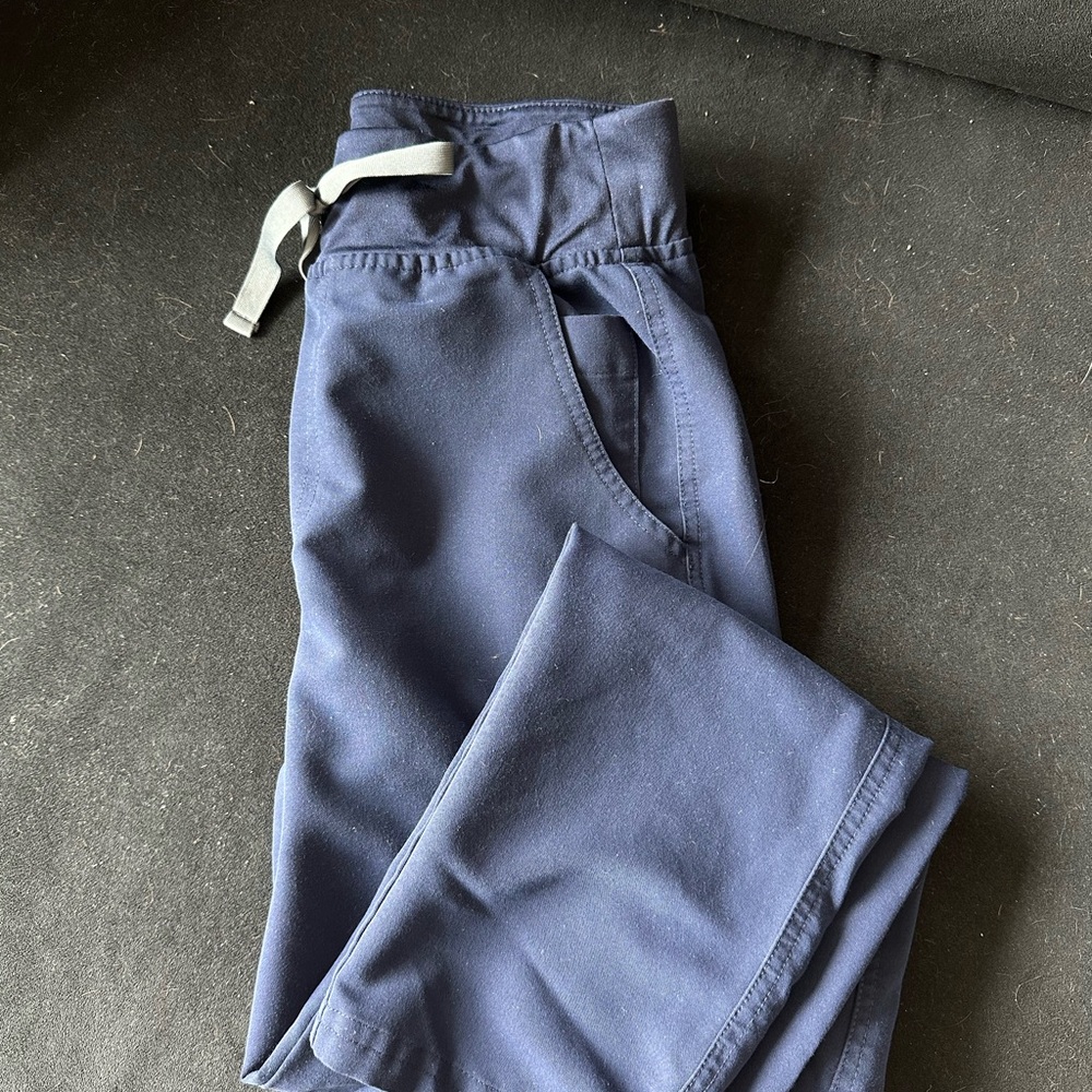 Figs Navy Blue Yola Scrub Pants